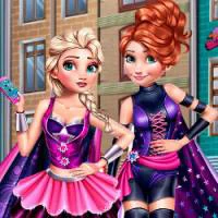 Superhero Spring Princess Dress up game screenshot