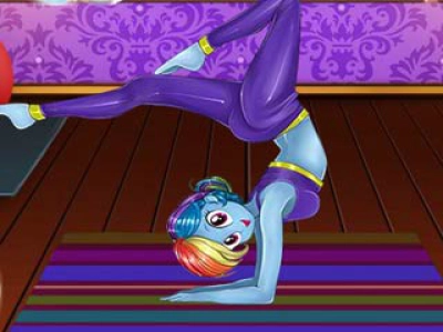 Yoga with Rainbow Dash game screenshot